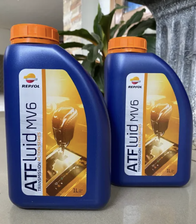 Oli Transmisi Matic Repsol ATF Fluid MV 6 Dextron VI Merah 1L
