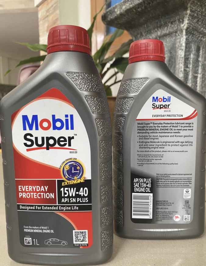 Oli Mobil Super Everyday 15W-40 1 Liter Original