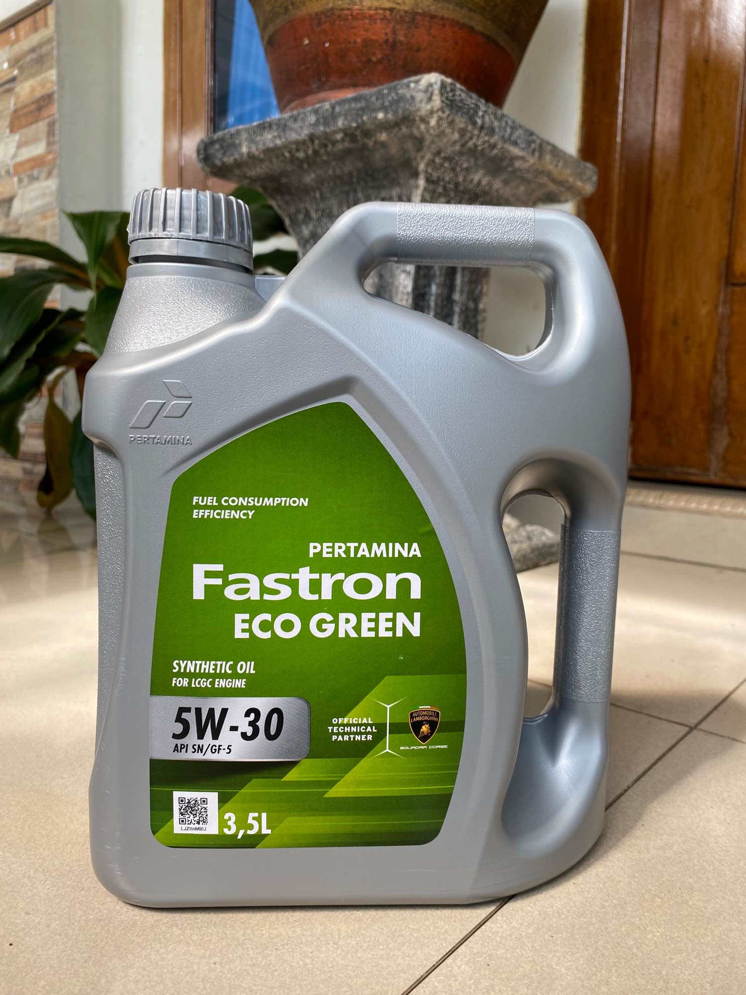 Oli Mobil Fastron 5W-30 Eco Green 3,5 Liter Pertamina